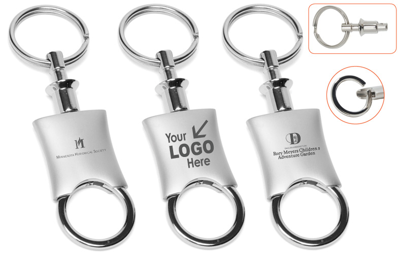 Laser Engraved Pull Apart-Metal Valet Keyholder Laser Engraved Pull Apart-Metal Valet Keyholder